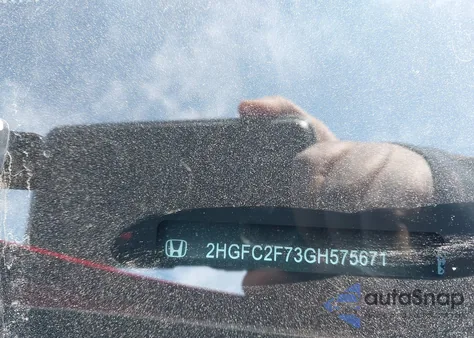 2016 Honda Civic Ex from USA, damaged, VIN 2HGFC2F73GH575671